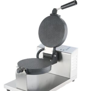 Waffle Cone machine with removable plates for professional kitchens