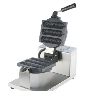 waffle dog machine with removable plates for professional kitchens